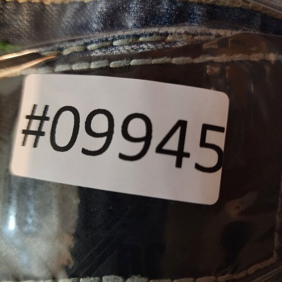 Rock & Roll Denim Jeans Mens 34x38 Blue Pistol Straight Leg *Read* - Picture 16 of 16